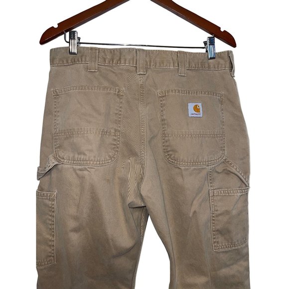 CARHARTT MENS RELAXED FIT CANVAS WORK PANTS Size 34X30 - Picture 7 of 14